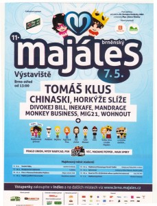 Plakát na Brněnský Majáles 2014